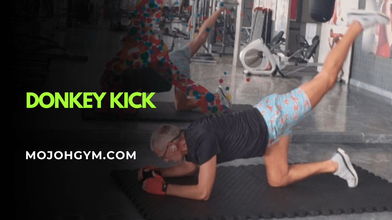 Powerful Donkey Kick Video: Strengthen Glutes And Improve Core Stability